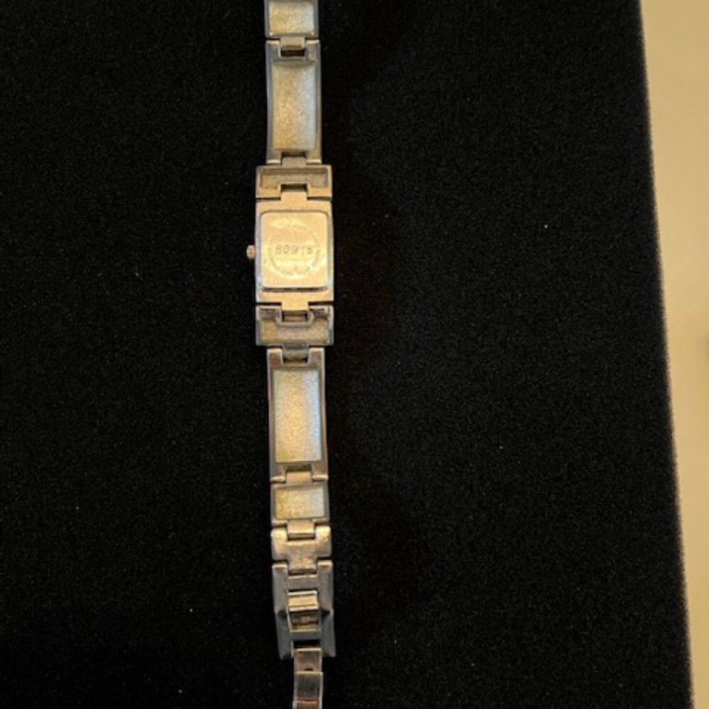 ACCESSORY CROSSING | Silver-tone Bracelet watch SW design Boho -EUC-NEW Battery - Picture 9 of 9